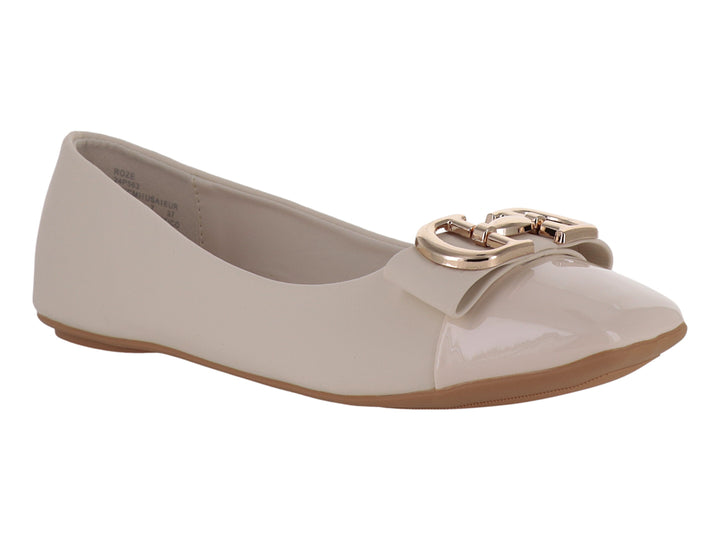Zapatos Planos ROZE Color Off White para Mujer