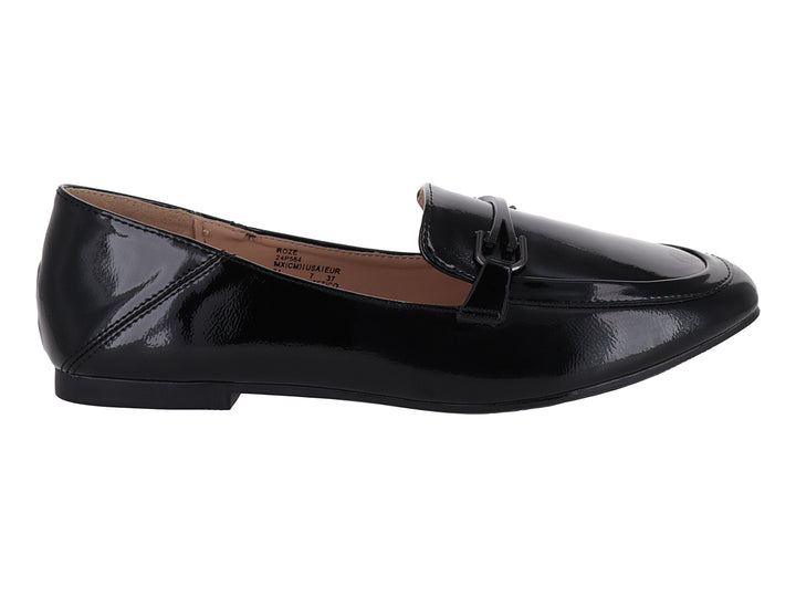 Zapatos Mocasín Roze Negros para Mujer