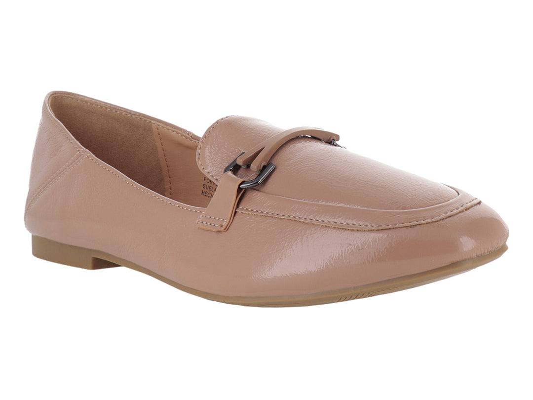 Zapatos Mocasines Roze Beige para Mujer