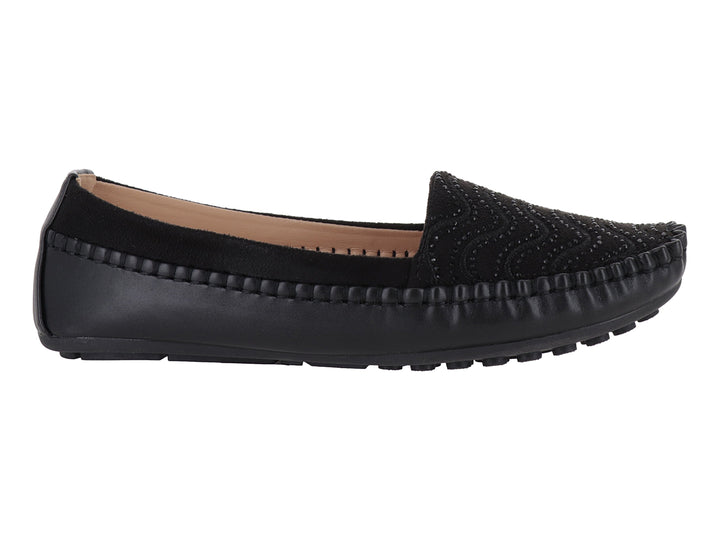 Zapato Plano ROZE Negro para Mujer