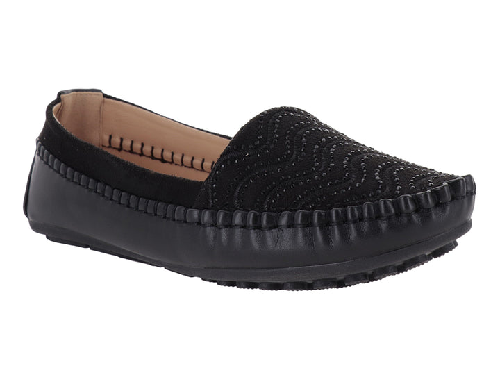 Zapato Plano ROZE Negro para Mujer
