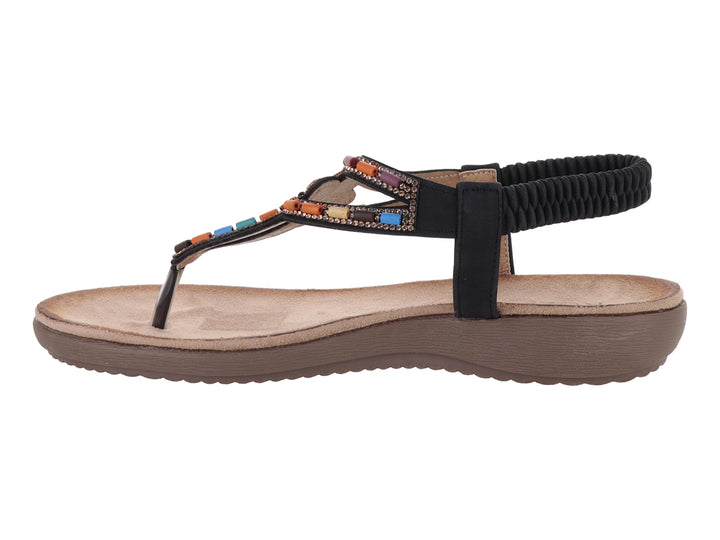 Sandalias ROZE Negro para Mujer