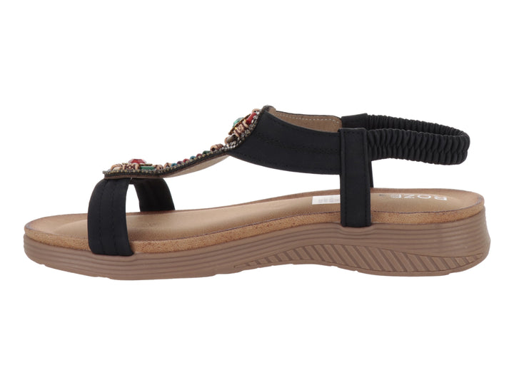 Sandalias ROZE Negro para Mujer