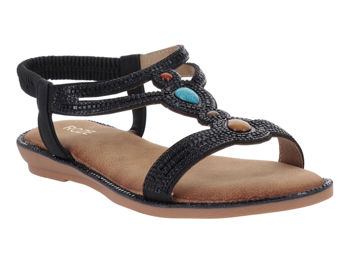 Sandalias ROZE Negro para Mujer