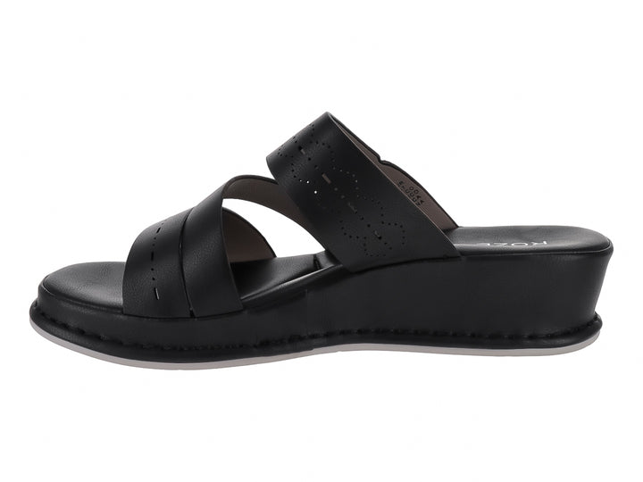 Sandalias Roze Plataforma Negro para Mujer