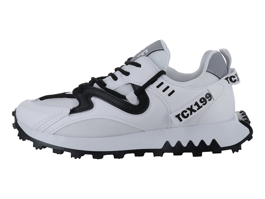 Tenis Ten Colours Travis Blanco y Negro para Mujer