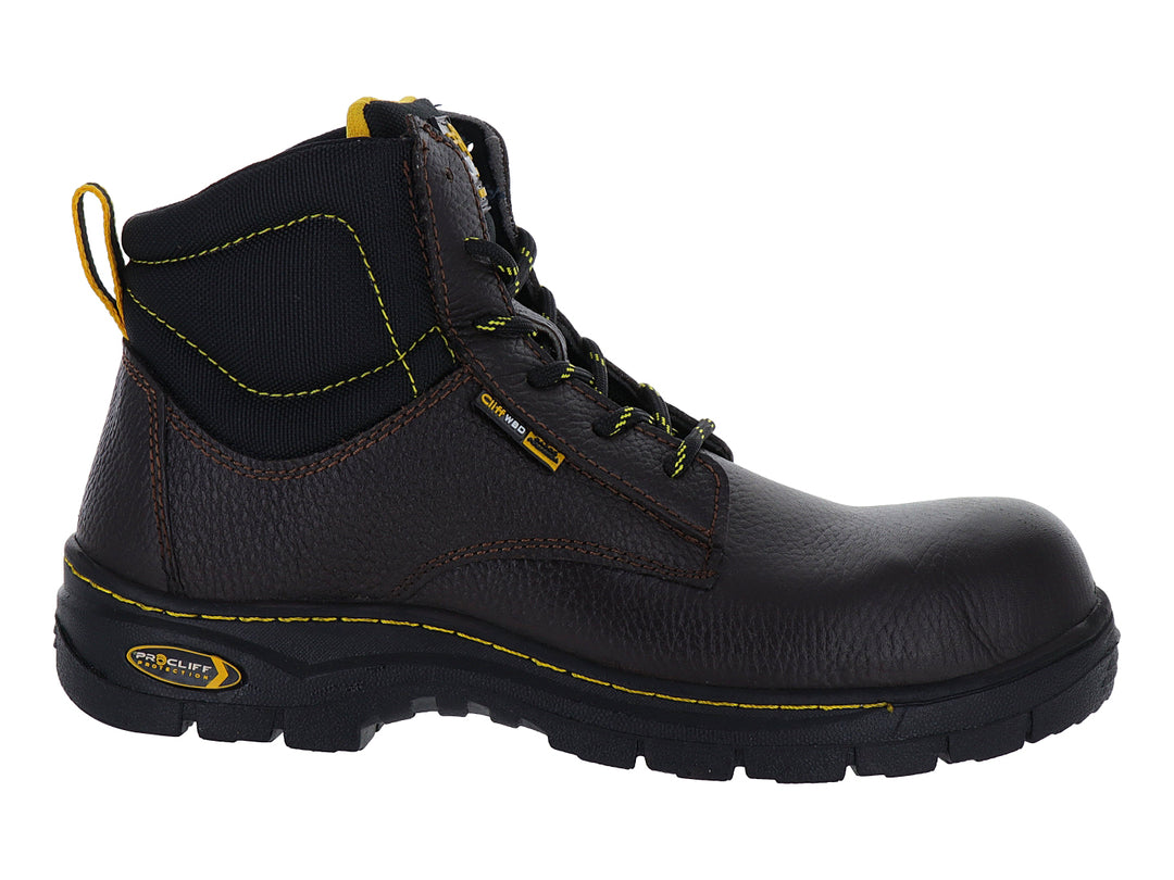 Botas de Seguridad CLIFF Color Caoba para Hombre
