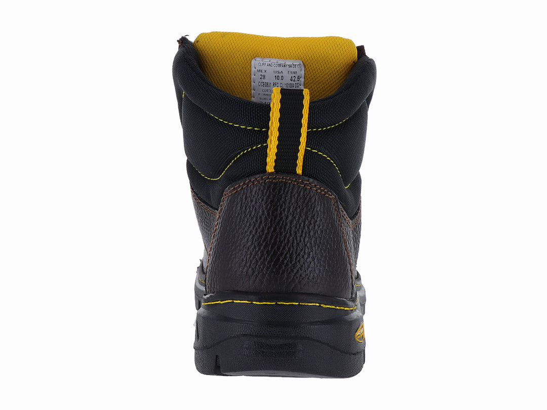 Botas de Seguridad CLIFF Color Caoba para Hombre