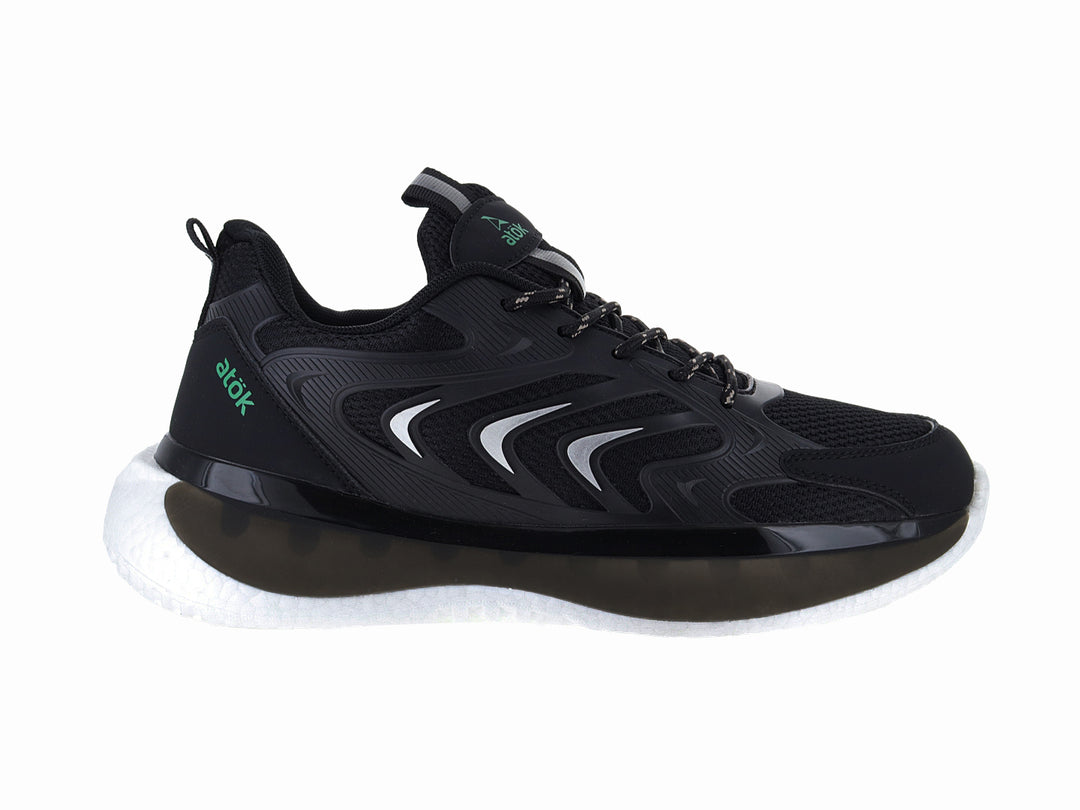 Tenis de Baloncesto ATOK Negro para Hombre