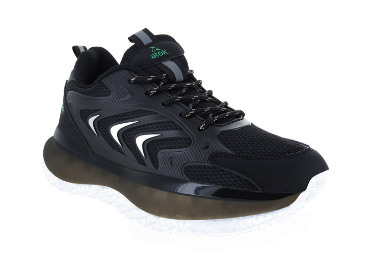Tenis de Baloncesto ATOK Negro para Hombre
