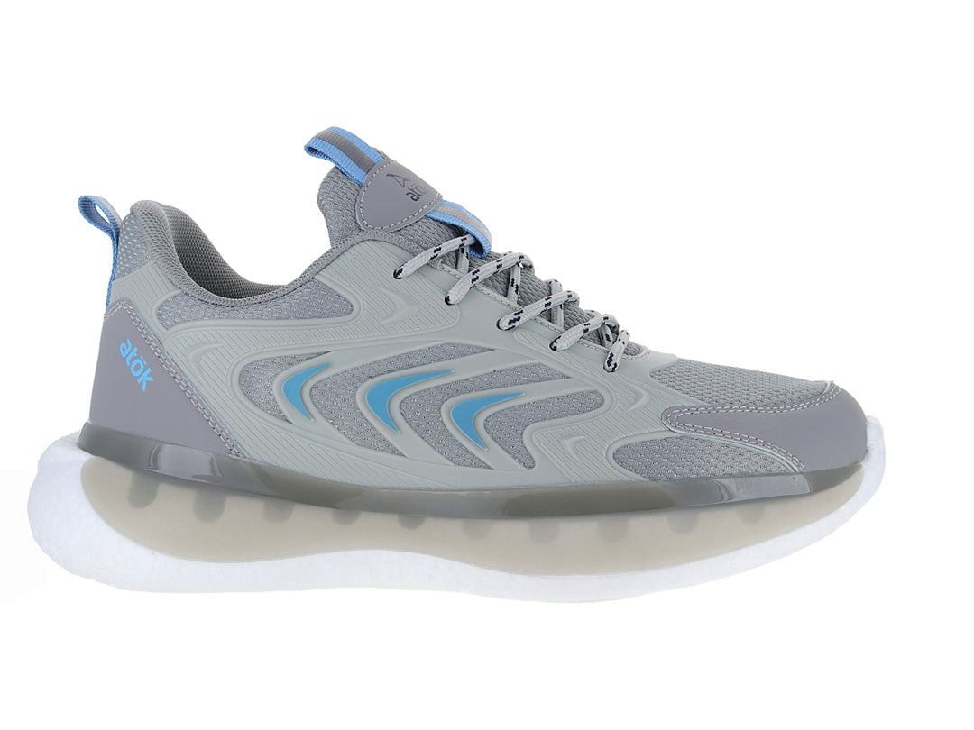 Tenis de Baloncesto ATOK Gris para Hombre