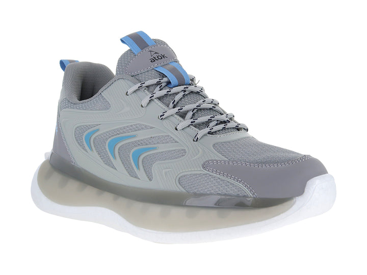Tenis de Baloncesto ATOK Gris para Hombre