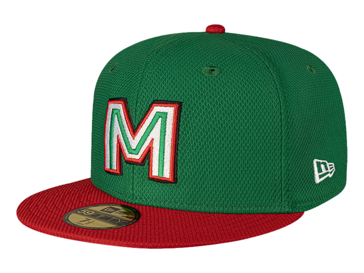 Gorra New Era 59Fifty México Verde para Hombre
