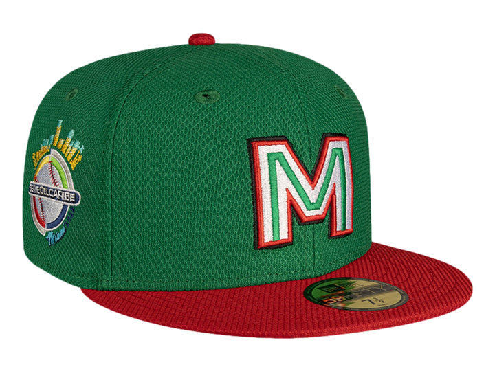 Gorra New Era 59Fifty México Verde para Hombre