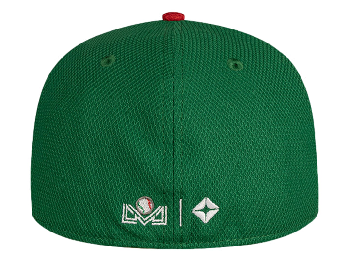 Gorra New Era 59Fifty México Verde para Hombre