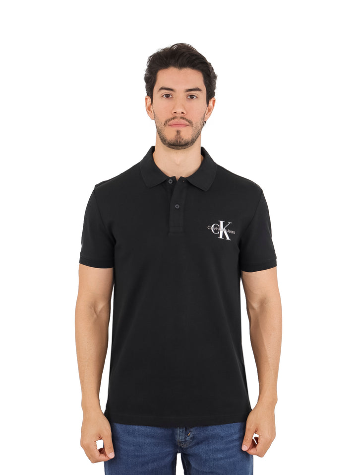 Playera Polo Calvin Klein Negro para Hombre