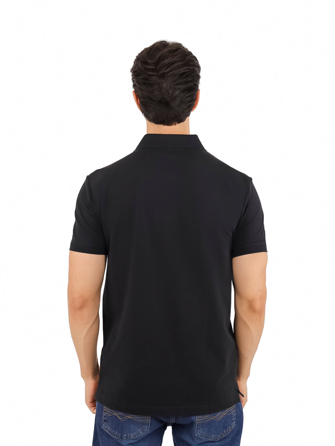 Playera Polo Calvin Klein Negro para Hombre