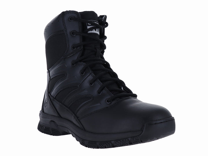 Bota táctica Original SWAT Force de 8 pulgadas en color negro, con materiales combinados y suela robusta.