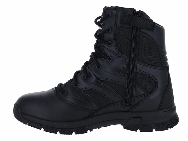 Bota táctica Original SWAT Force de 8 pulgadas en color negro, con materiales combinados y suela robusta.