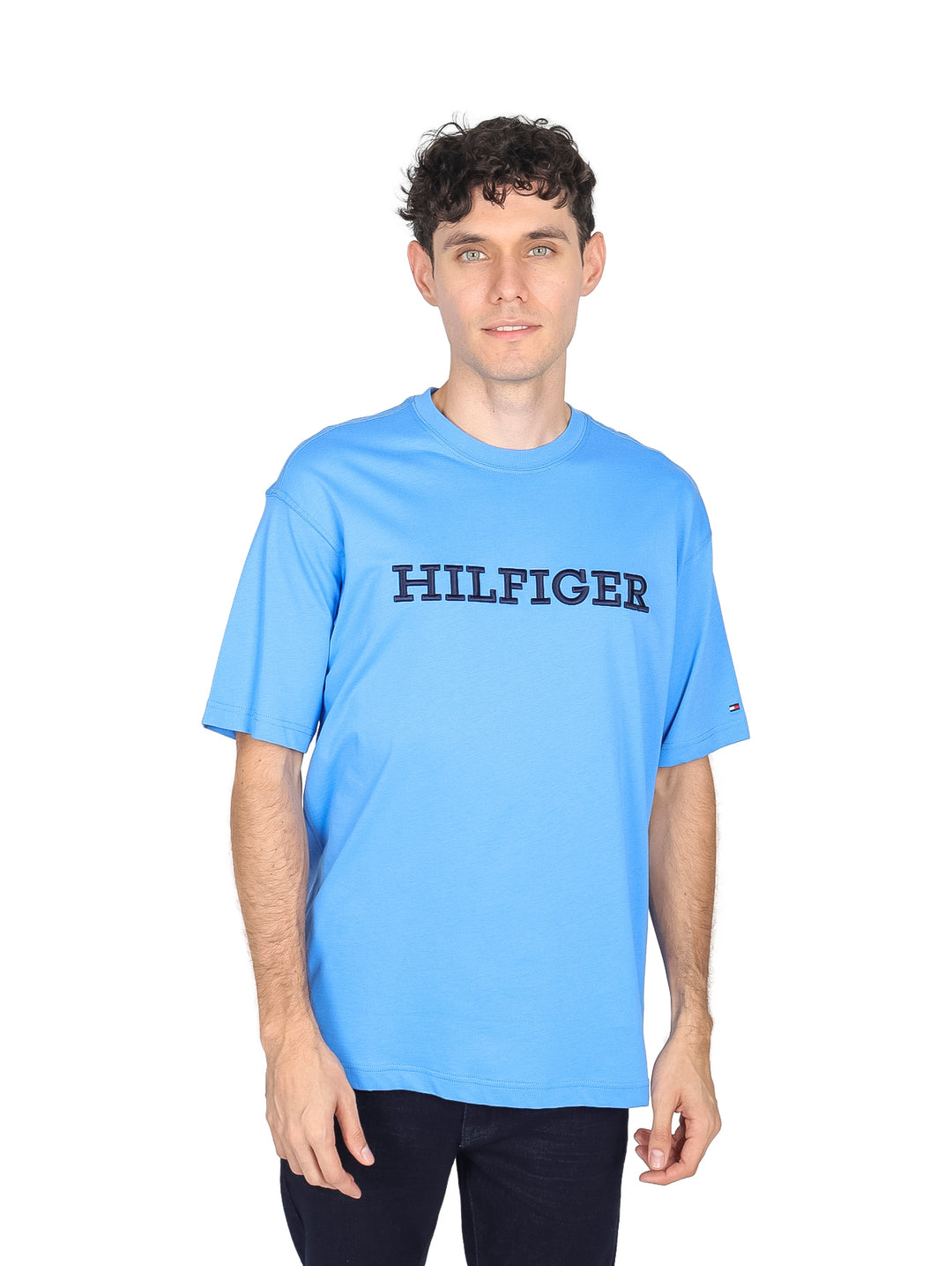 Playera Tommy Hilfiger Azul Claro para Hombre