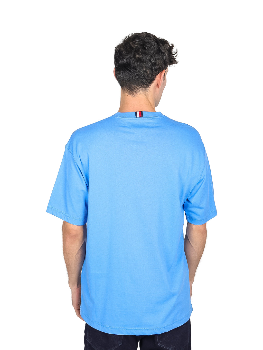 Playera Tommy Hilfiger Azul Claro para Hombre