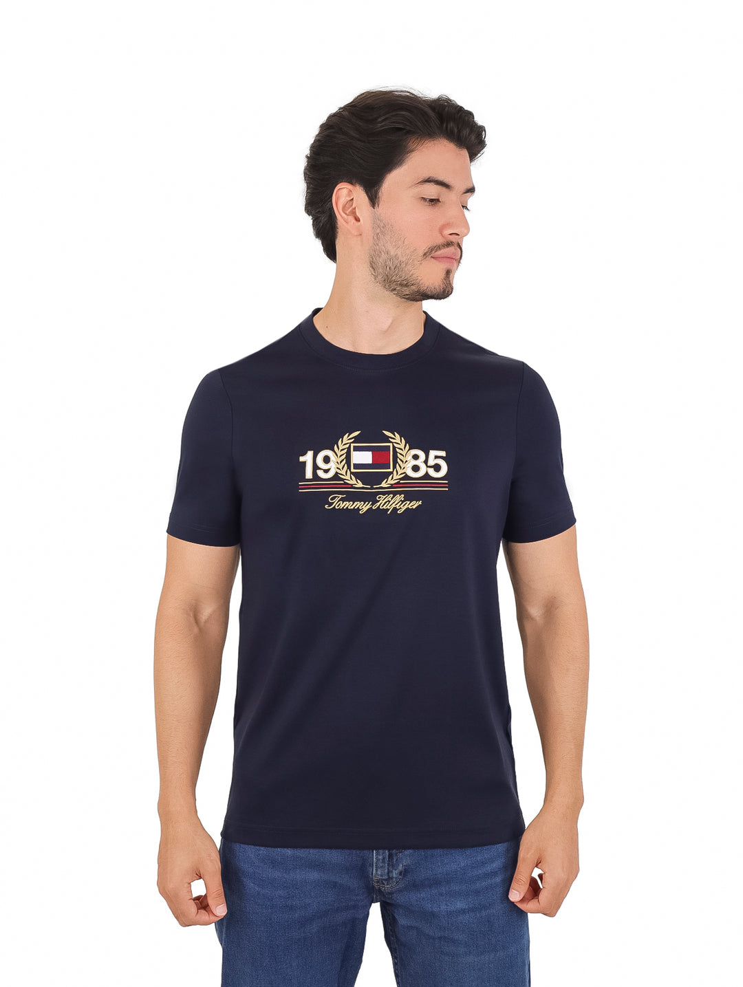 Playera Tommy Hilfiger Azul Marino para Hombre