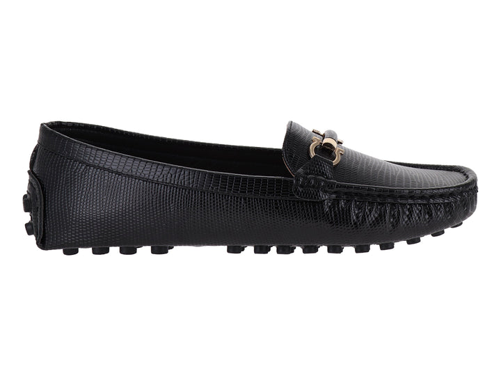 Zapatos Mocasines ROZE Negro para Mujer
