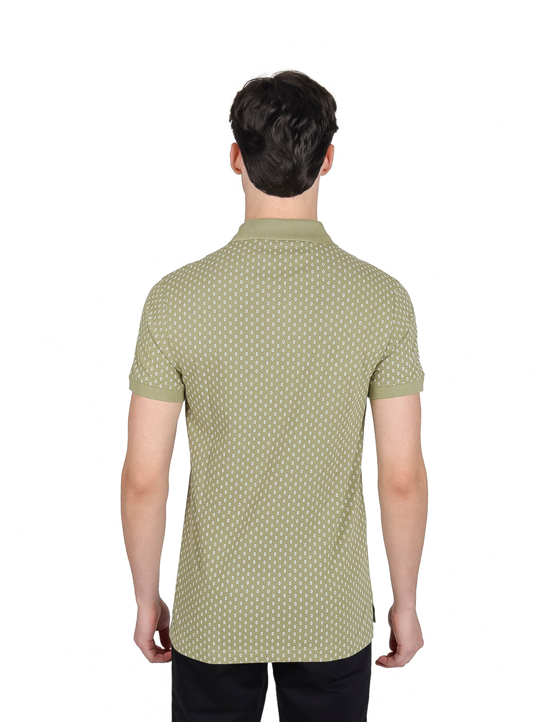 Playera Polo Tommy Hilfiger Color Olivo para Hombre