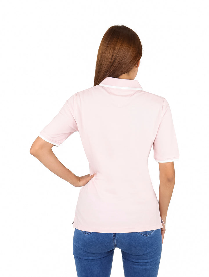 Playera Polo Tommy Hilfiger Rosa para Mujer