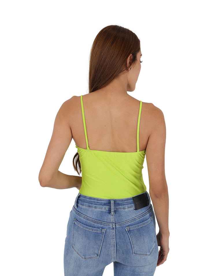 Blusa Frikha Color Lima con Tirantes para Mujer
