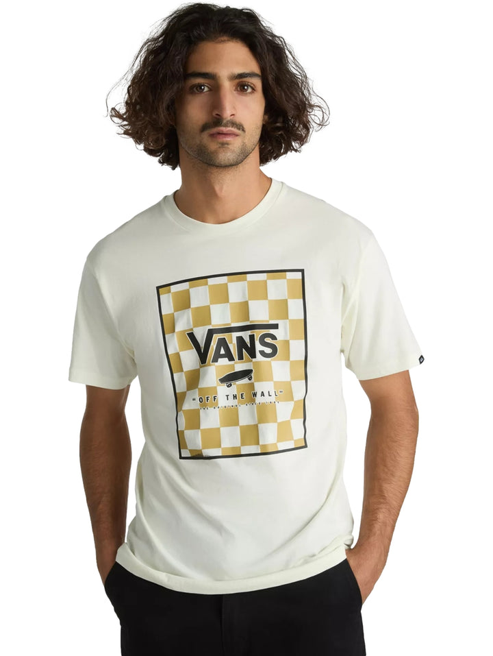 Playera Vans Classic Print Box Blanco para Hombre