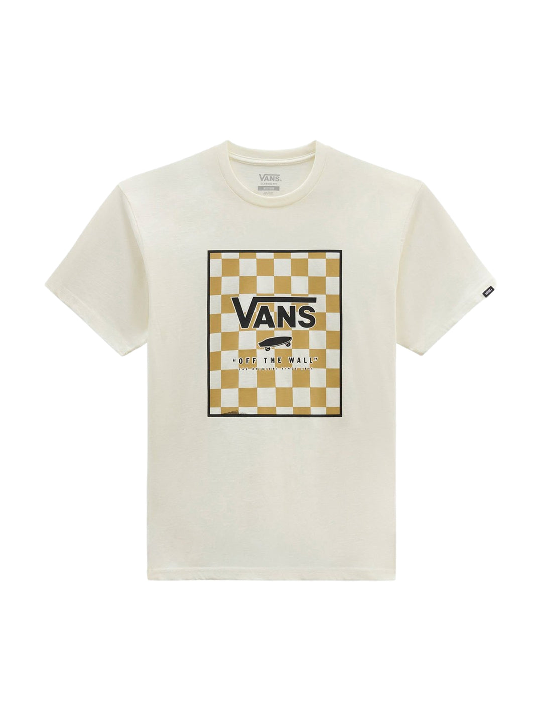 Playera Vans Classic Print Box Blanco para Hombre