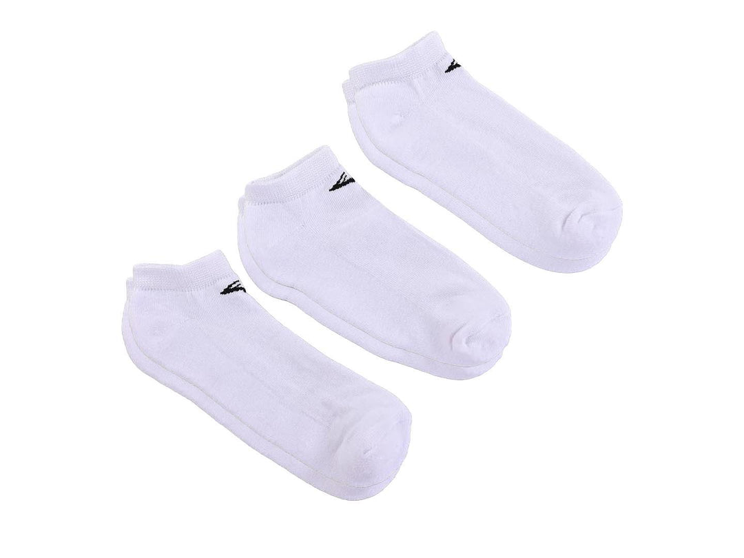 Set de tres pares de calcetines blancos infantiles marca Everlast.