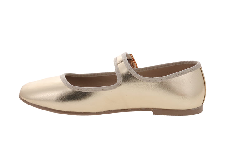 Zapatos Planos Tropicana Color Oro para Nina