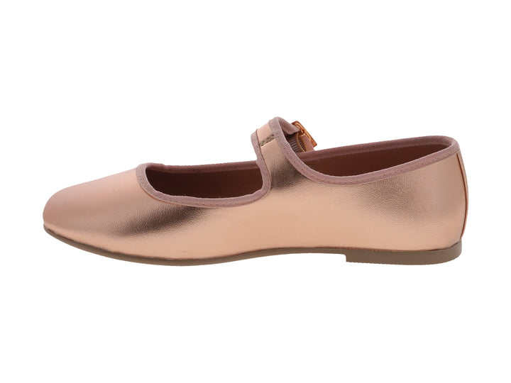 Zapatos Planos Tropicana Oro Rosado para Niña