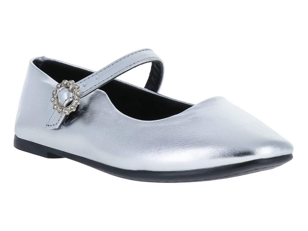 Zapatos Planos Tropicana Plata para Niña