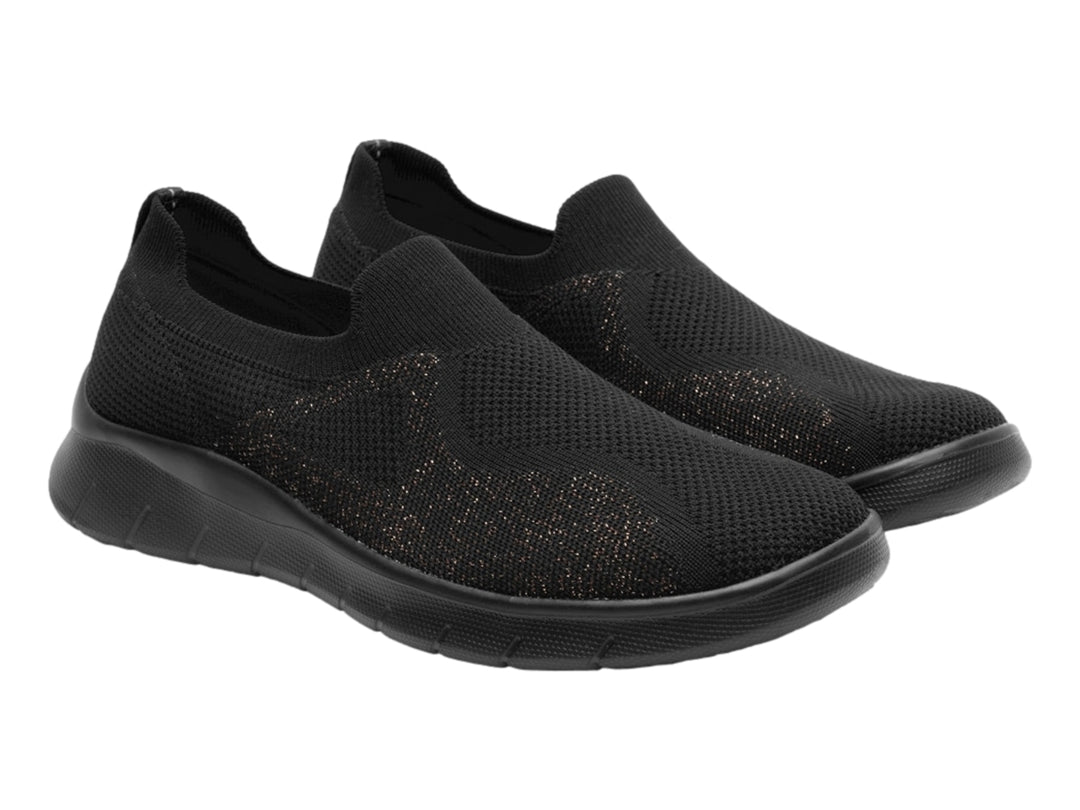 Zapatos Planos Flexi Negro para Mujer
