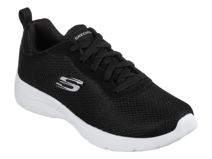 Tenis Skechers Dynamight 2.0 Negro y Blanco para Mujer