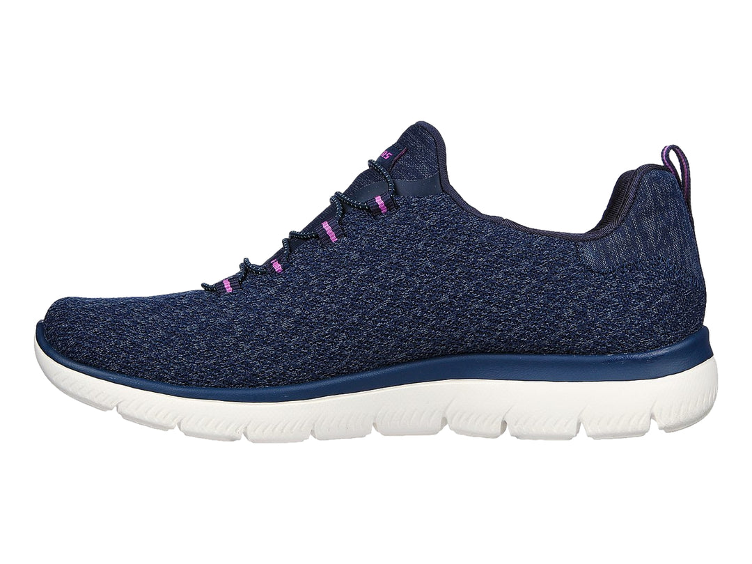 Tenis Skechers Summits Azul Marino Multicolor para Mujer