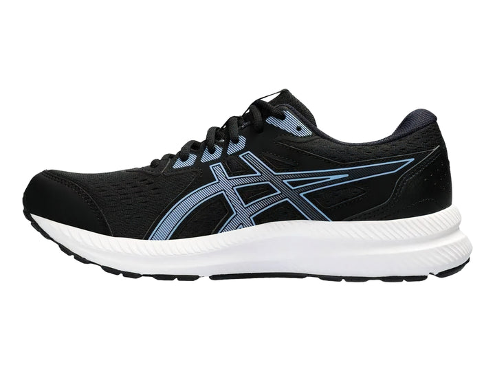 Tenis ASICS Gel-Contend 8 Negro y Azul para Hombre