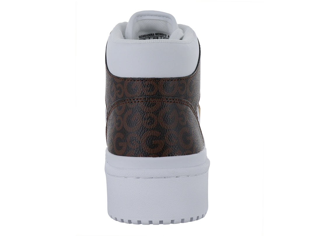 Tenis GBG Blanco y Chocolate para Mujer