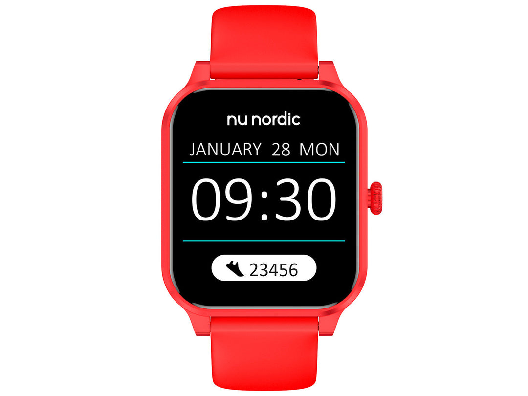 Smartwatch Nunordic Inu G Sport Rojo para Hombre
