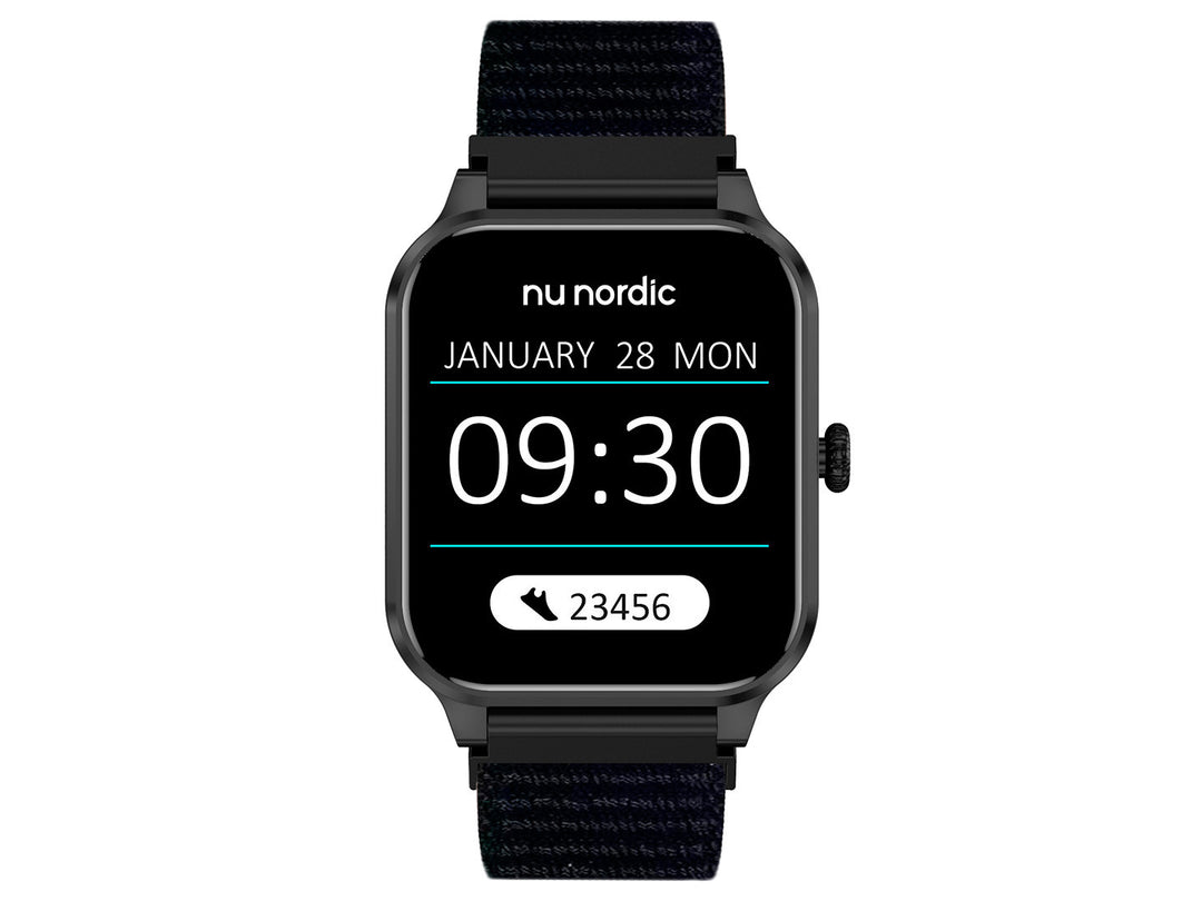 Smartwatch Deportivo Nunordic Inu Negro para Hombre
