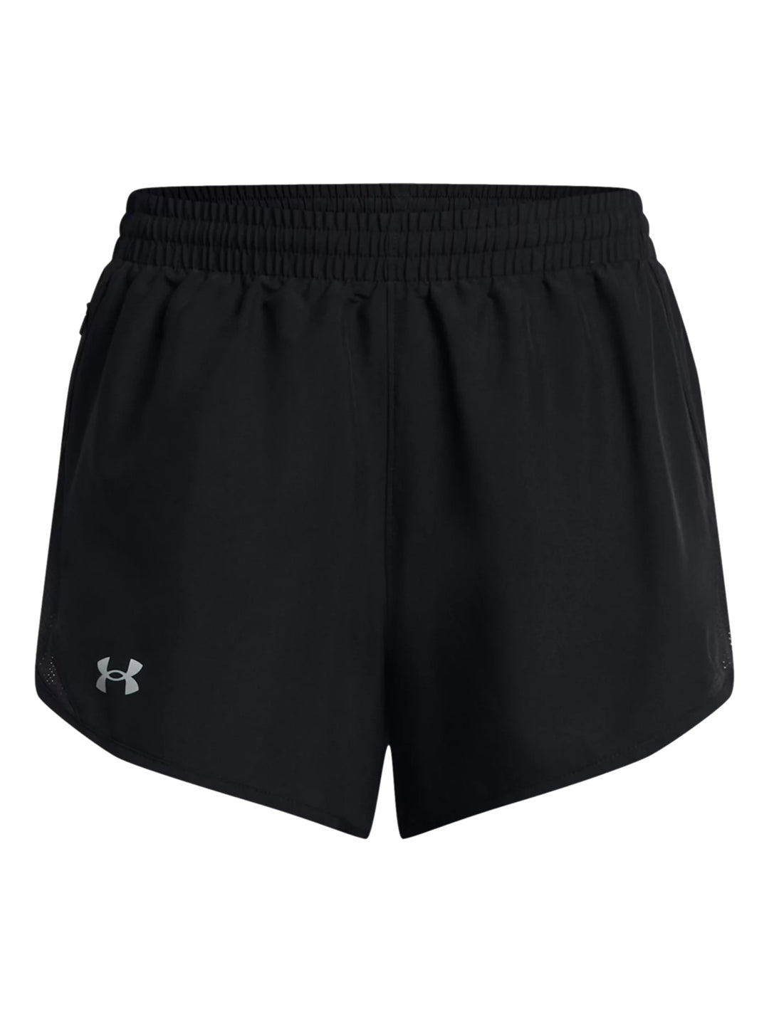 Shorts Under Armour Fly By 3 Negro para Mujer