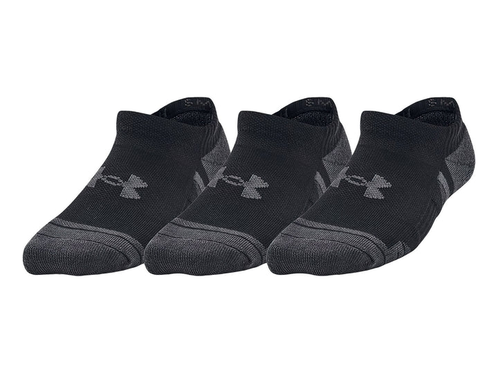 Pack 3 Calcetines Under Armour Negros para Hombre