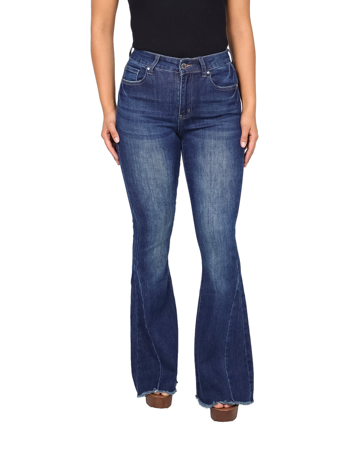 Jeans Campana Kosch Stone Oscuro para Mujer