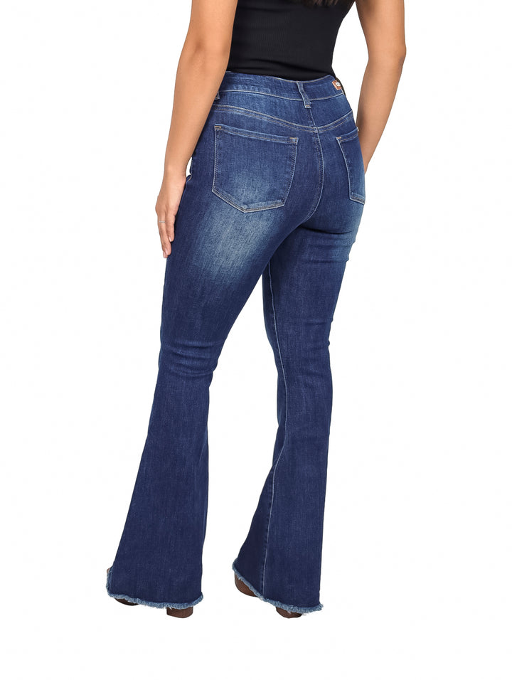 Jeans Campana Kosch Stone Oscuro para Mujer