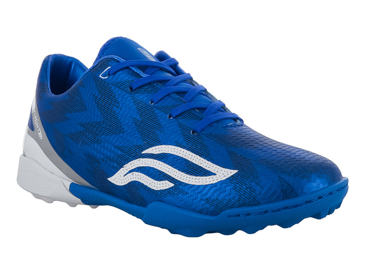 Tenis de Fútbol Furia Azul y Blanco para Niño