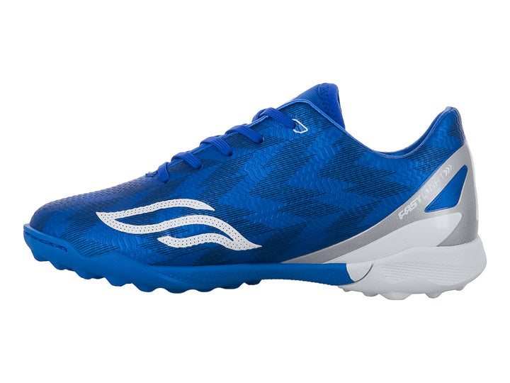Tenis de Fútbol Furia Azul y Blanco para Niño