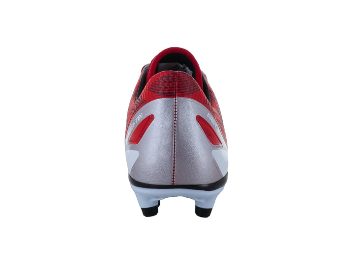 Tenis de Fútbol Furia Rojo y Blanco para Niño